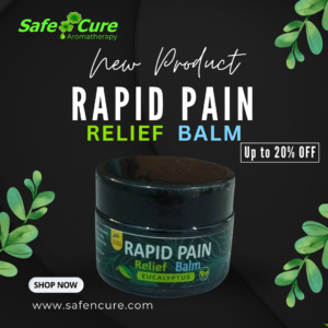 Safe & Cure Aromatherapy Rapid Pain Relief Balm